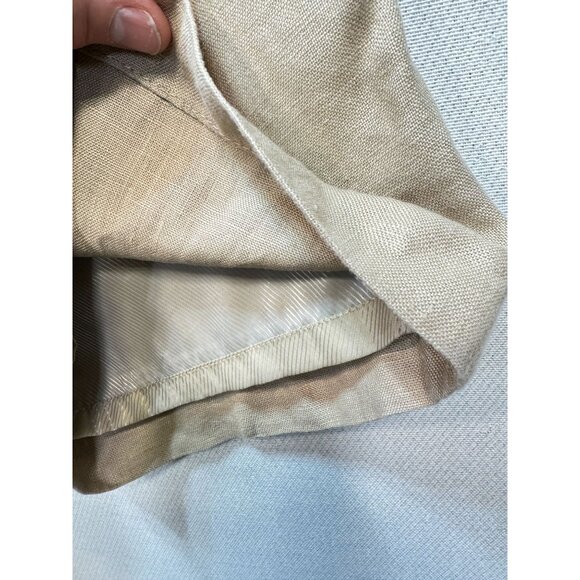 Sean John Mens Straight Relaxed Pants Size 34 Beige Flat Front Pockets Casual - Picture 8 of 13